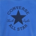 Camiseta de Manga Corta Infantil Converse Sustainable Core Sse Azul