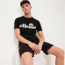 Camisola de Manga Curta Homem Ellesse SL Prado Preto