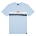 Camiseta de Manga Corta Hombre Ellesse Aprel Cian