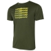 Tricou cu Mânecă Scurtă Bărbați Trangoworld Arbas Verde inchis