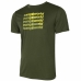 Tricou cu Mânecă Scurtă Bărbați Trangoworld Arbas Verde inchis