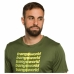 Camiseta de Manga Corta Hombre Trangoworld Arbas Verde oscuro