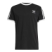 Herren Kurzarm-T-Shirt Adidas Schwarz