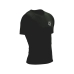 Heren-T-Shirt met Korte Mouwen Compressport Performance Zwart