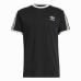 Camiseta de Manga Corta Hombre Adidas Negro