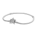 Bracelete feminino Pandora 599639C01-19 Prateado