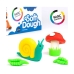 Plasticine Spel Milan Soft dough 913510B Geel Blauw Multicolour 85 g Plantaardig (10 Stuks)