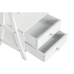 Portagioie Verticale Home ESPRIT Bianco Legno MDF 45 x 36 x 154 cm