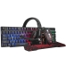 Klaviatuur Scorpion GAMING Hispaaniakeelne Qwerty