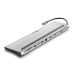 Hub USB NGS WONDERDOCK12 Grau Silberfarben