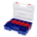 Kasse med rum Workpro polypropylen 38,2 x 30 x 6,2 cm 18 Rum