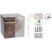 LED-valokranssi Lifetime Basics Pallot Lämmin valkoinen 90 cm