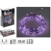 Wreath of LED Lights Lifetime Violet 7 m 2 m Solar