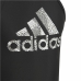 Badedrakt for jenter Adidas Big Logo Svart