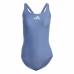 Bañador Mujer Adidas 3 Bars Suit Azul