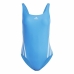 Costume da Bagno Donna Adidas 3S Azzurro