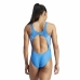 Costume da Bagno Donna Adidas 3S Azzurro