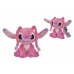 Fluffy toy Stitch 25 cm Pink