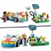 Bouwspel Lego 42609 Friends Electric Car and Charger Toy Vehicle Multicolour 170 Onderdelen