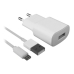 Carregador de Parede +Cabo Lightning MFI Contact Apple-compatible 2.1A Branco