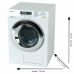 Leketøys-husholdningsapparater Klein Children's Washing Machine 18,5 x 18,5 x 26 cm