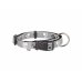 Collier pour Chien Trixie Silver Reflect Noir Gris S/M 30-45 cm