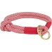 Coleira de Treino para Cães Trixie Soft Rope Vermelho Creme L/XL 55 cm