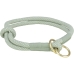 Collier d'entraînement pour chiens Trixie Soft Rope Vert Menthe M 45 cm