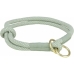 Collar de Adiestramiento para Perros Trixie Soft Rope Verde Menta S 35 cm