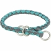 Collier de dressage Trixie Cavo Graphite Bleu clair M/L 43-51 cm