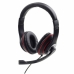 Auriculares com microfone GEMBIRD Preto