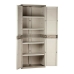 Cupboard Plastiken Titanium Plastic Resin (176 x 70 x 45 cm)