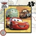 Set de 4 Puzzles Cars On the Road 73 Peças