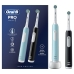 Electric Toothbrush Braun Pro series 1 Duo black and blue (2 Pieces)