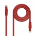 Power Cord NANOCABLE 10.20.1801-GR 2 m Red Green