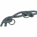 Ramal ajustable para perro Trixie Soft Rope Negro Gris S S/XL