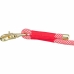 Adjustable dog leash Trixie Soft Rope Red Cream S S/XL