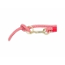 Adjustable dog leash Trixie Soft Rope Red Cream S S/XL