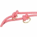 Trela ajustável para cão Trixie Soft Rope Vermelho Creme S S/XL