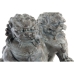 Figură Decorativă DKD Home Decor Gri Oriental 28 x 18 x 27 cm (2 Unități)