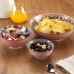 Salad Bowl Versa Pink Ceramic Porcelain 22,5 x 9 x 22,5 cm