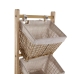 Scaffale da Bagno Versa Nadir Marrone 35 x 102 x 35 cm