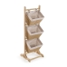 Bathroom Shelves Versa Zenit Brown 35 x 102 x 35 cm