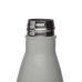 Botella de Agua Versa Gris Acero 500 ml 7 x 27 x 7 cm