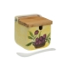 Miska na cukr Versa Keramický Bambus Porcelán Dolomite 8 x 8 x 8 cm oliva