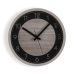 Reloj de Pared Versa Negro Madera 4,2 x 30 x 30 cm