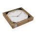 Horloge Murale Versa Beige Bois 4,2 x 30 x 30 cm