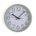 Horloge Murale Versa Vert Bois 4,2 x 30 x 30 cm