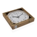 Veggklokke Versa Beige Tre 4,2 x 30 x 30 cm