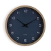 Wanduhr Versa Blau Holz 4,2 x 30 x 30 cm